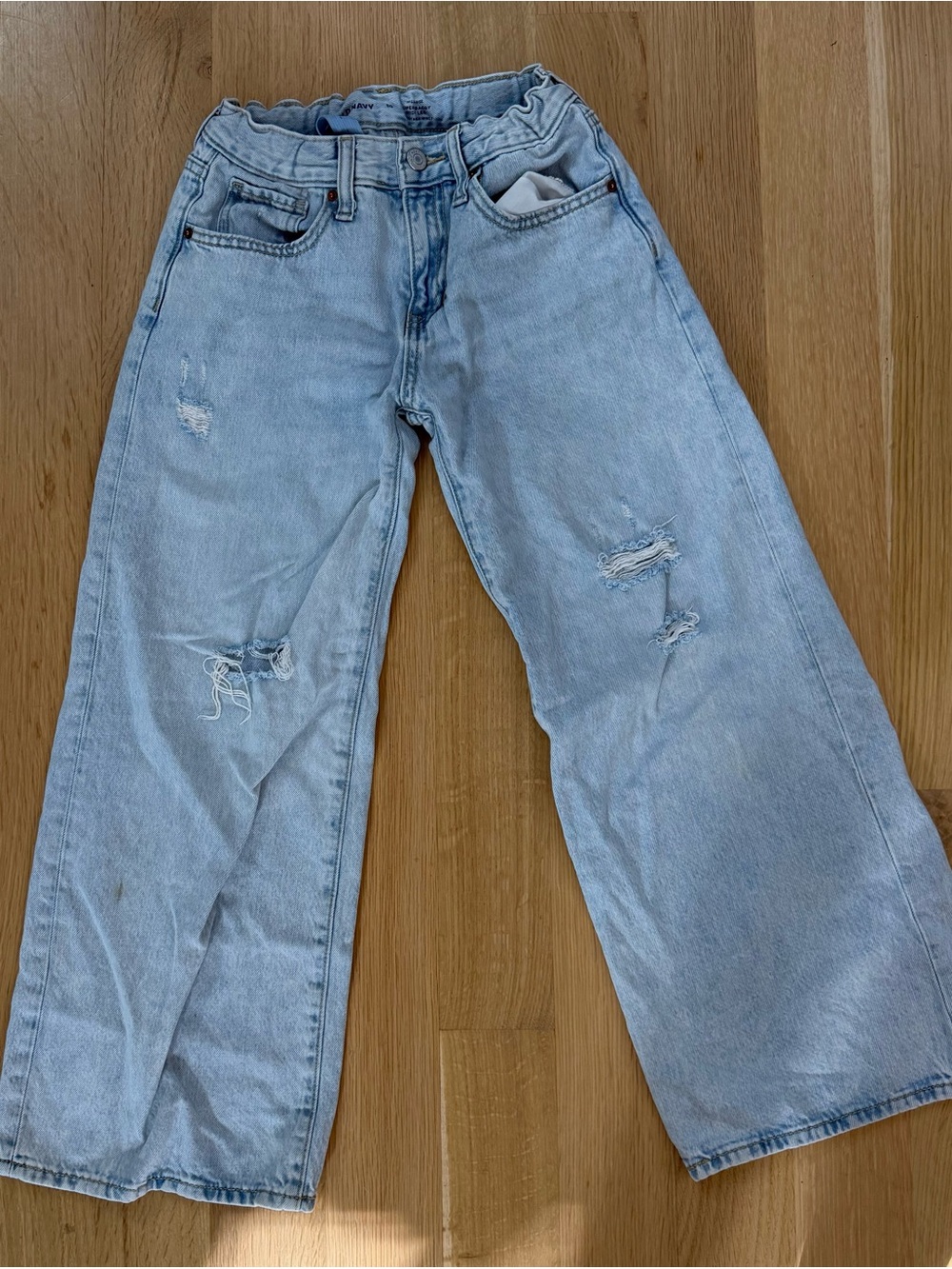 Girls Wide Leg Jeans Old Navy